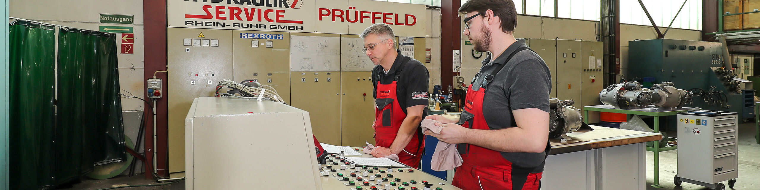 Transparenz der der Instandsetzung durch die Hydraulik-Service Rhein-Ruhr GmbH