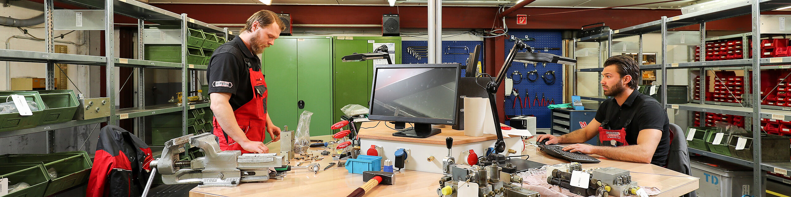 Instansetzung von Hydraulikventilen
